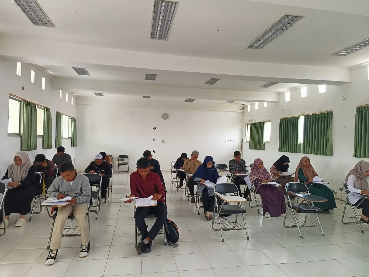 ujian tulis PMB tahun akademik 2025/2026